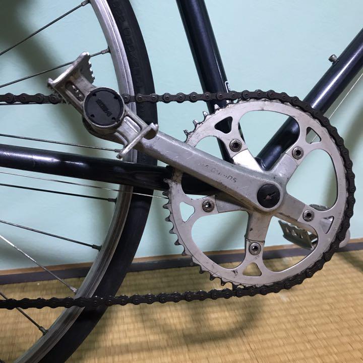 FUJI クロモリ ロードバイク(引き取り限定)