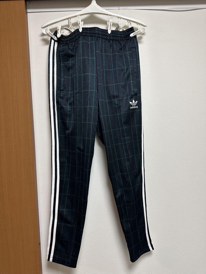 adidas originals ジャージ トラックパンツ タータンチェック柄