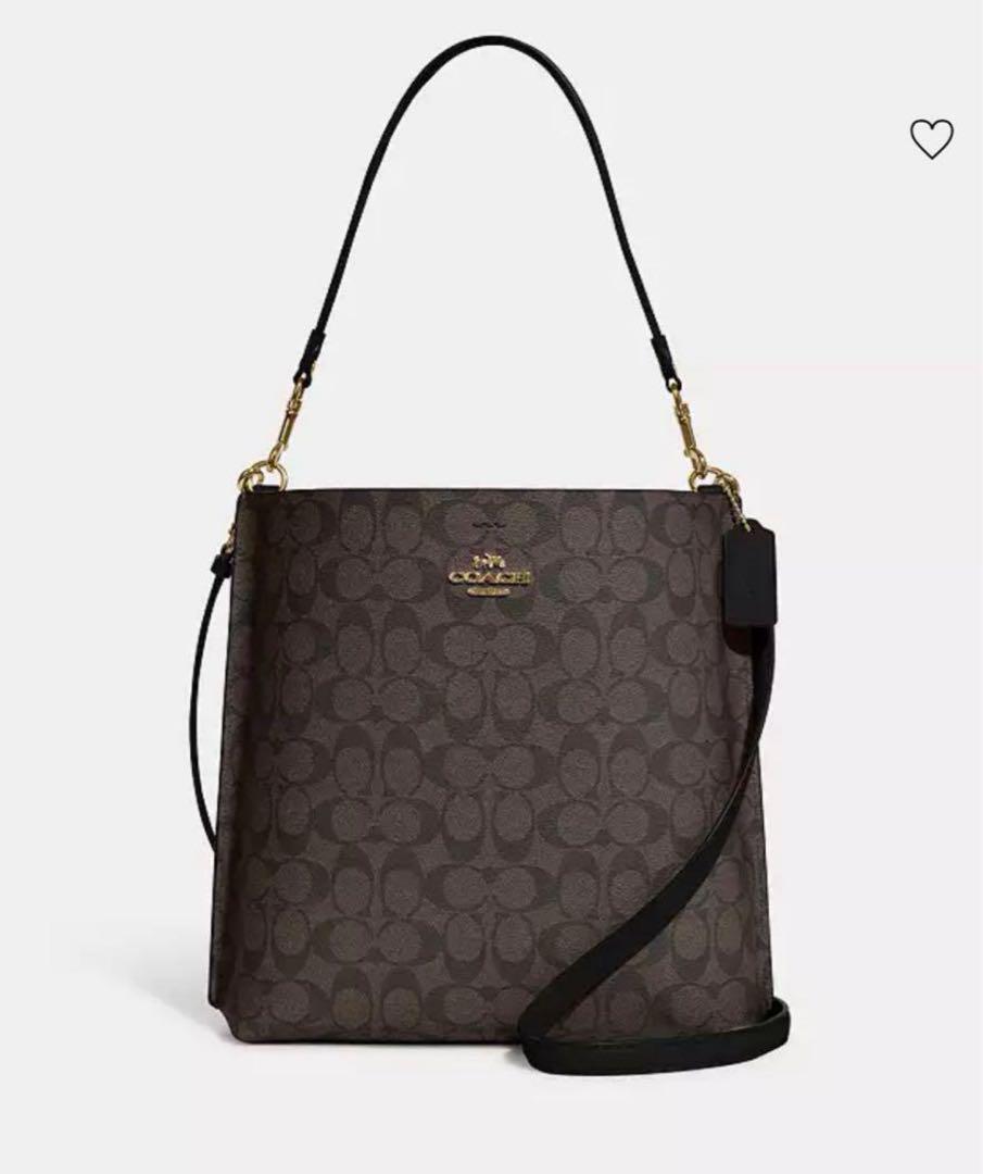 COACH ダークブラウンバッグ