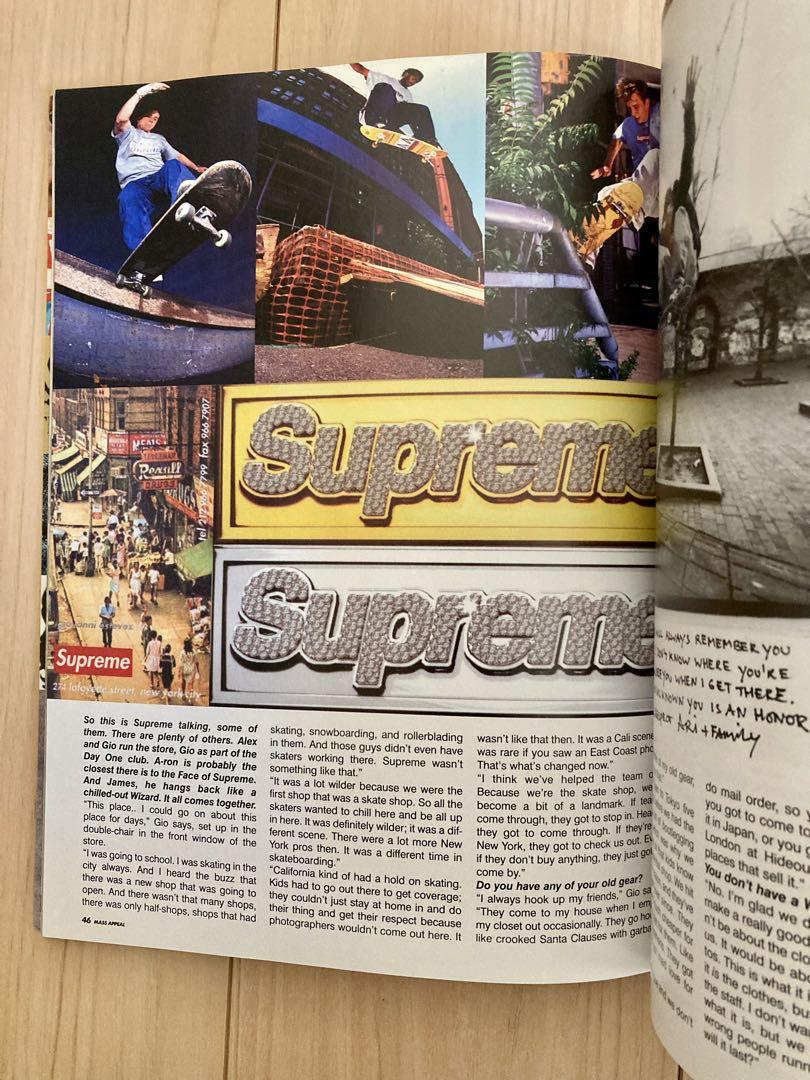 mass appeal 11 & 12 2冊セット Supreme