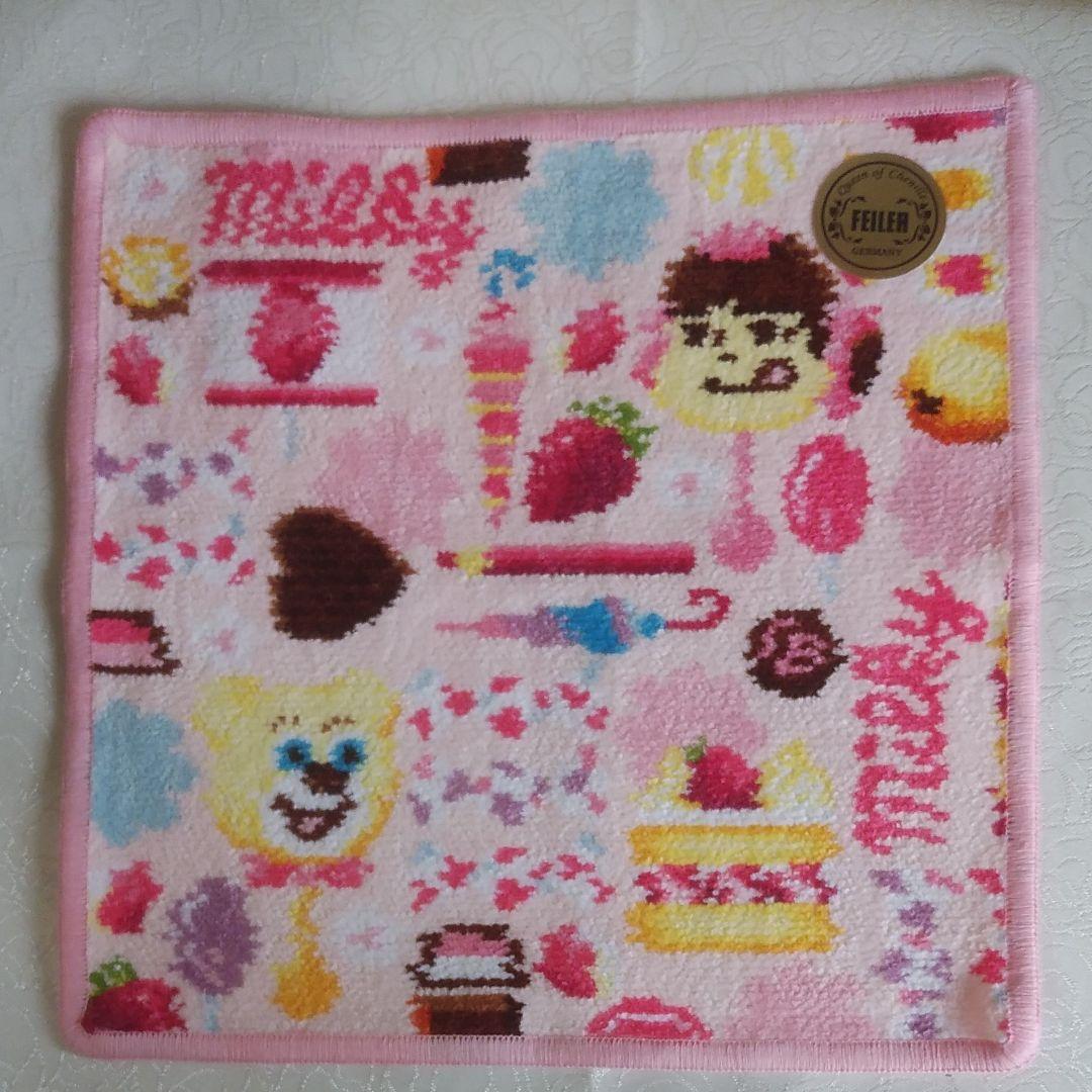 【新品・完売品】フェイラー×ペコちゃんコラボ ハンカチ 【新品・完売品】フェイラー×ペコちゃんコラボ ハンカチ