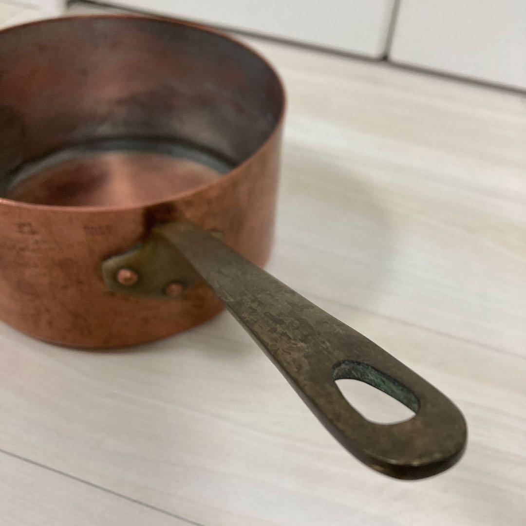 銅製 片手鍋 MADE IN FRANCE