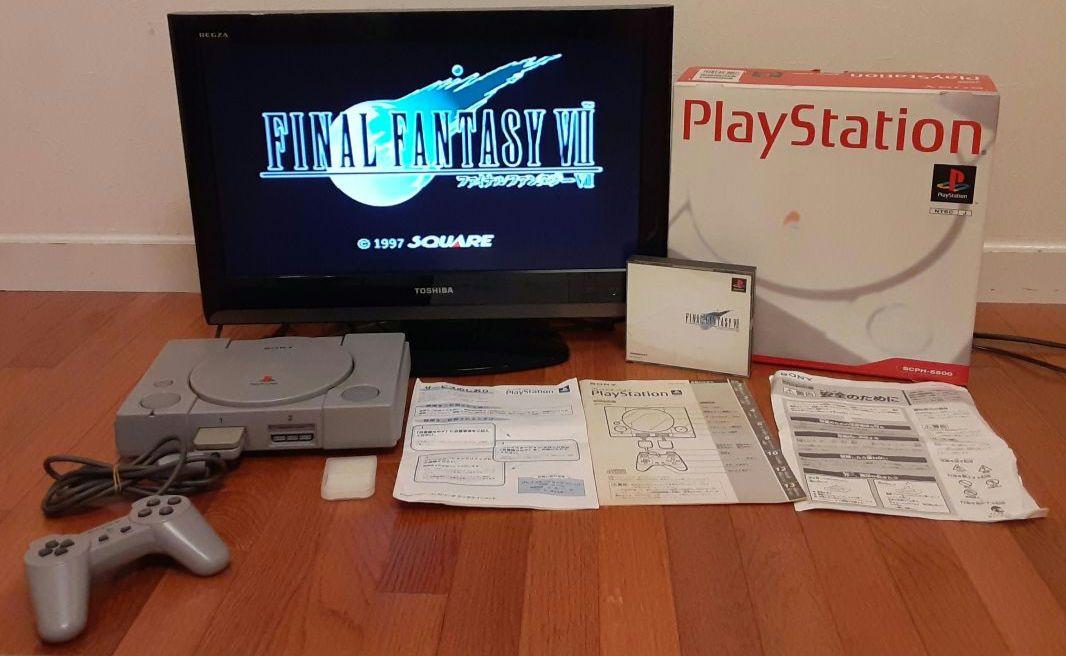 動作確認済み　すぐ遊べる　入手困難　希少　SCPH5500 PS1　SONY　9