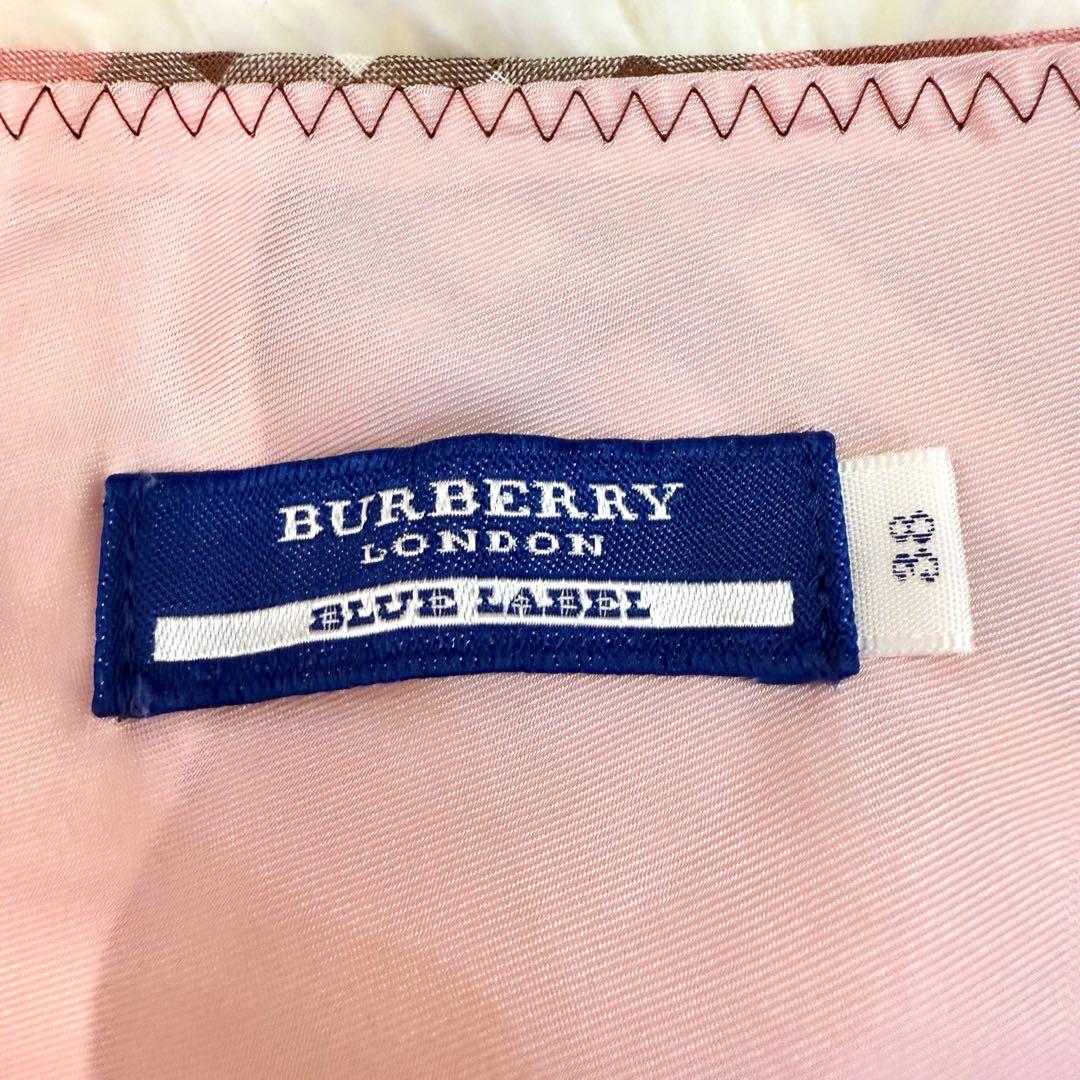 希少カラー❣️BURBERRY BLUELABEL ワンピース ノバチェック 希少✨BURBERRY BLUE LABEL ワンピース ノバチェック 38 - メルカリ