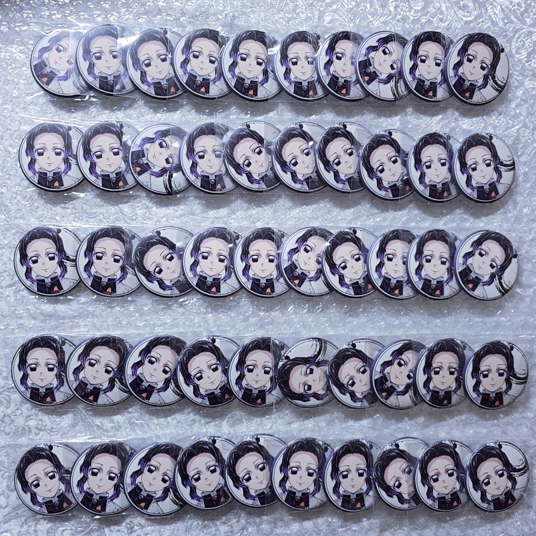 鬼滅の刃 柱展 キービジュアル マット缶バッジ 胡蝶しのぶ