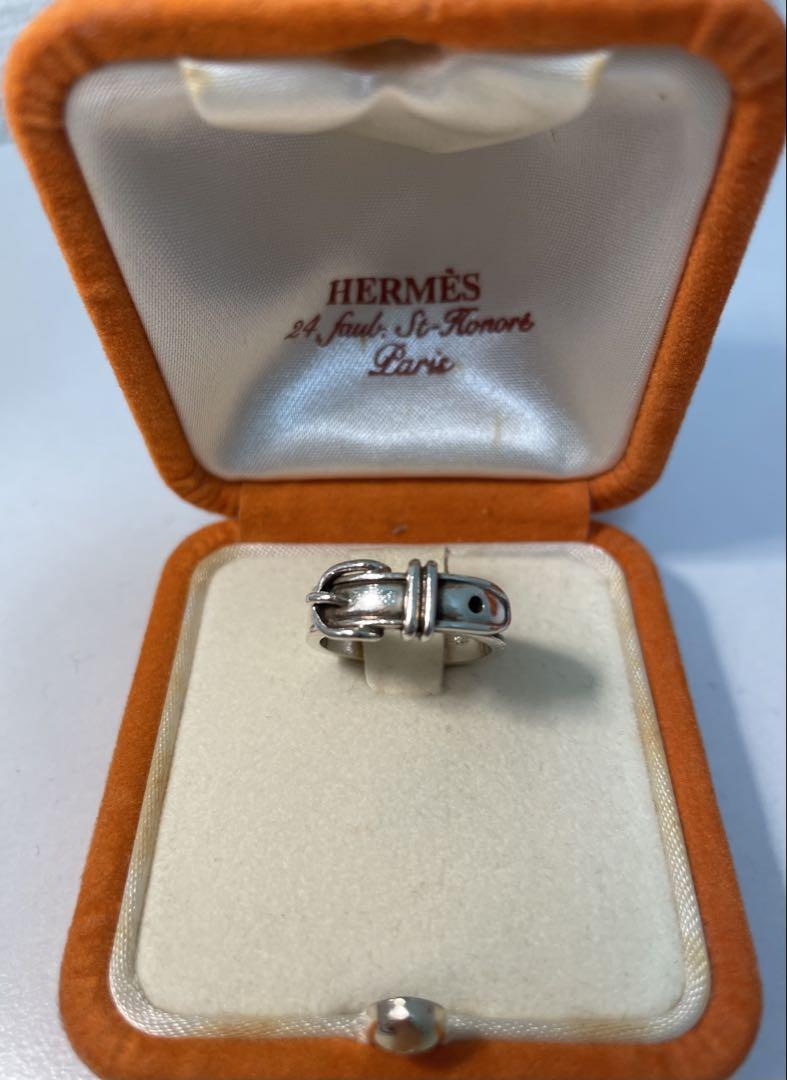 HERMES(エルメス)サンチュールベルト シルバーリング