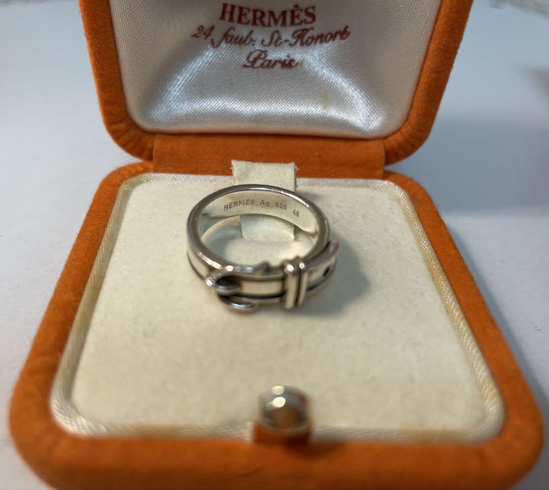 HERMES(エルメス)サンチュールベルト シルバーリング