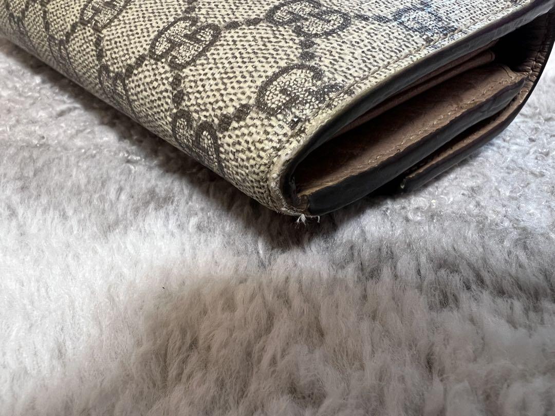 GUCCI GG マーモント コンチネンタルウォレット 箱付き