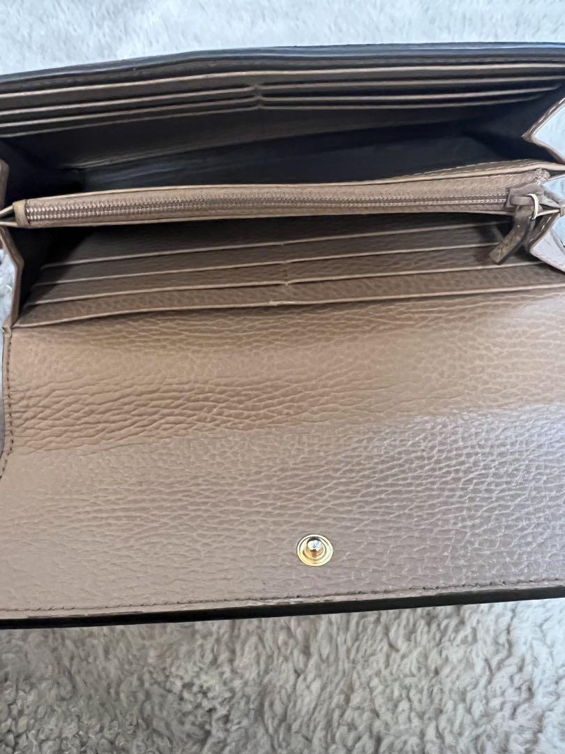 GUCCI GG マーモント コンチネンタルウォレット 箱付き