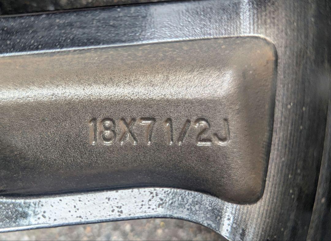スバル 純正ホイール、タイヤ インプレッサスポーツsti GT7 V105