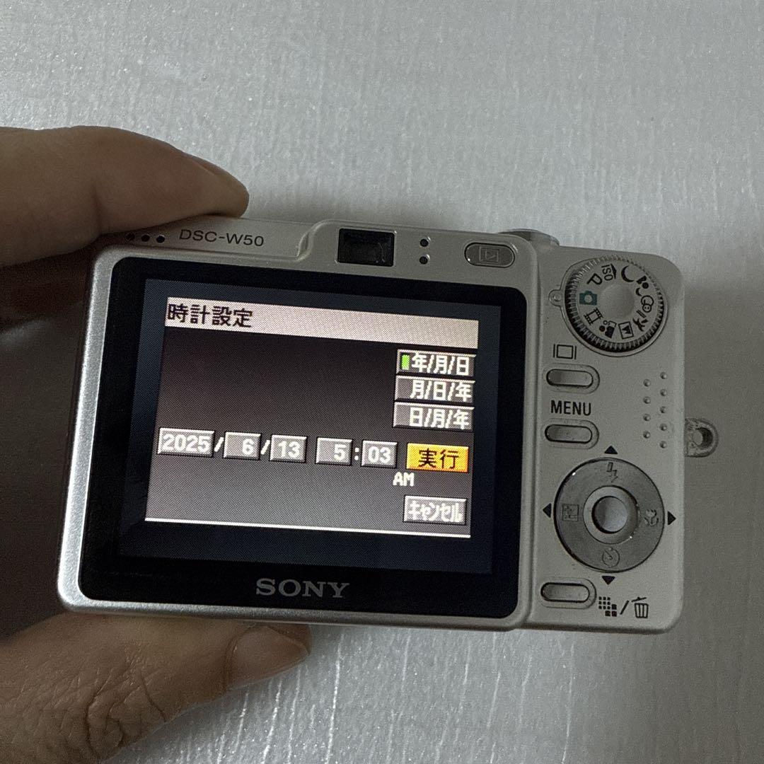 ❗️激安価格❗️デジカメ　本体　SONY DSC-W50