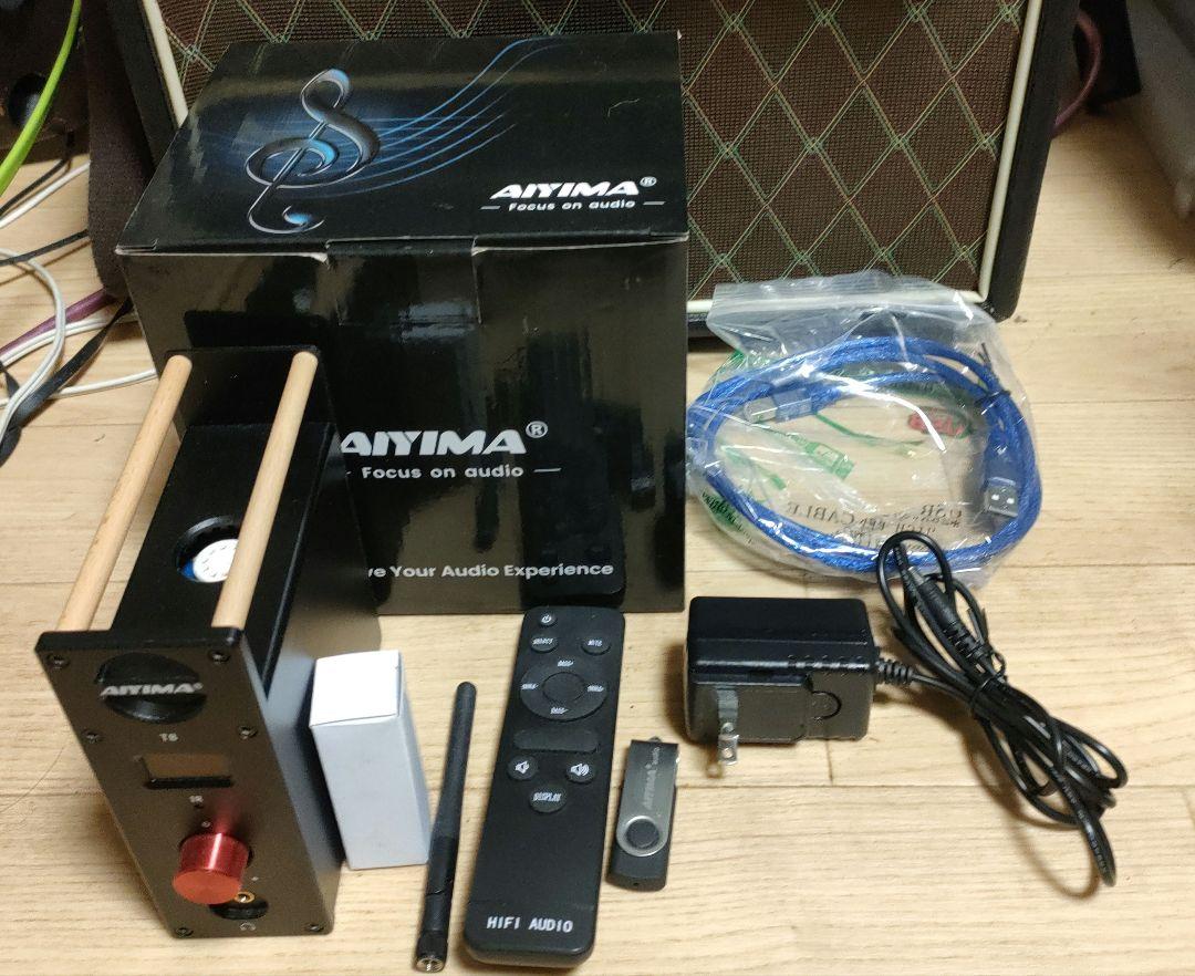 AIYIMA T8 Bluetooth5.0 デジタル真空管プリアンプ おまけ付