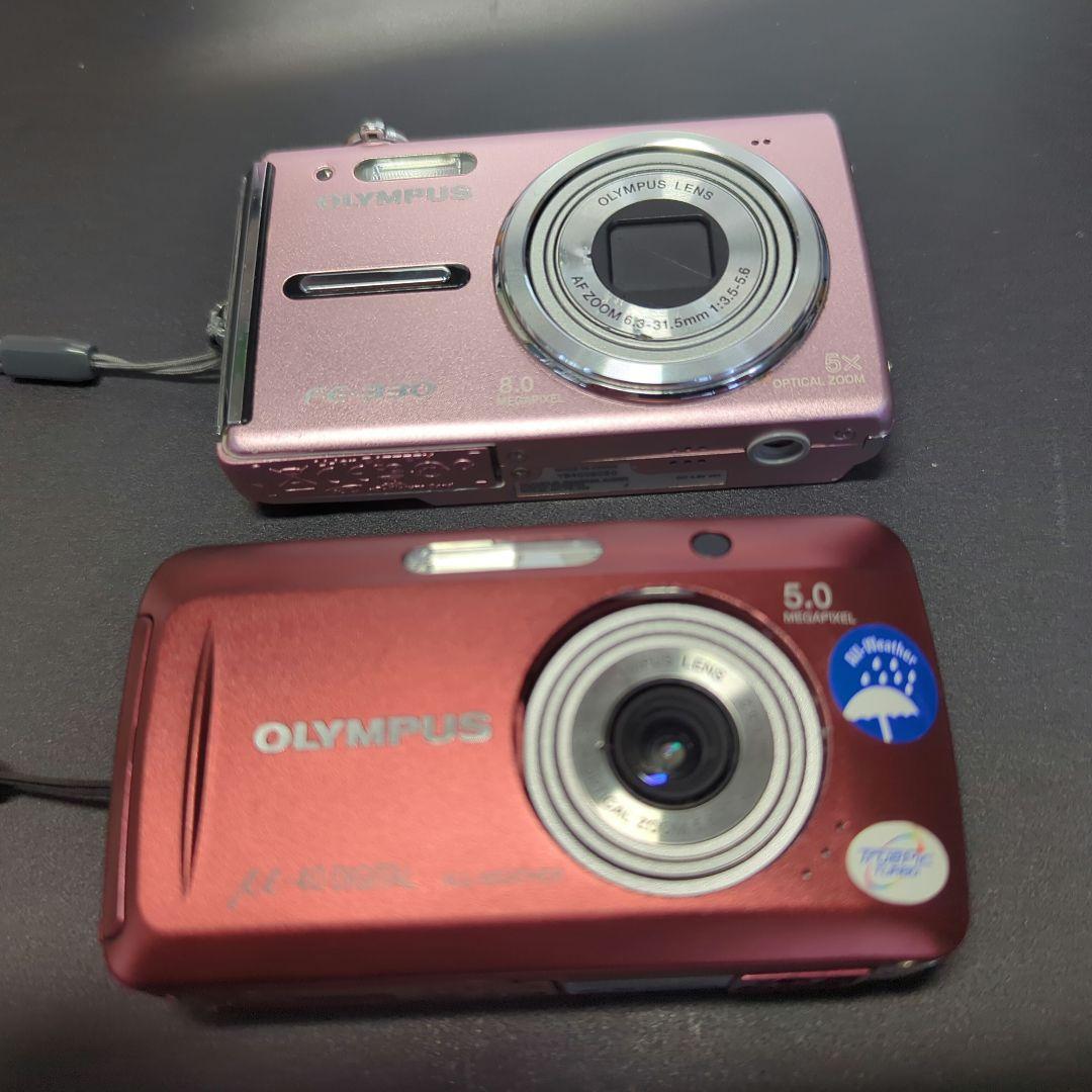 ジャンク OLYMPUS デジカメ μ-40 DIGITAL & FE-330