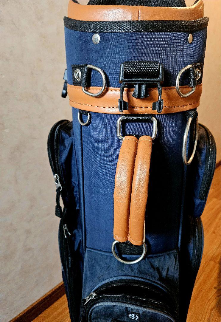 送料無料/超美品 お買い得 CRESTGOLF キャスター付き キャディバッグ