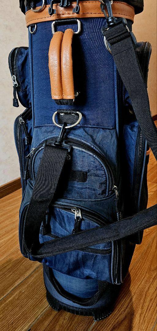送料無料/超美品 お買い得 CRESTGOLF キャスター付き キャディバッグ