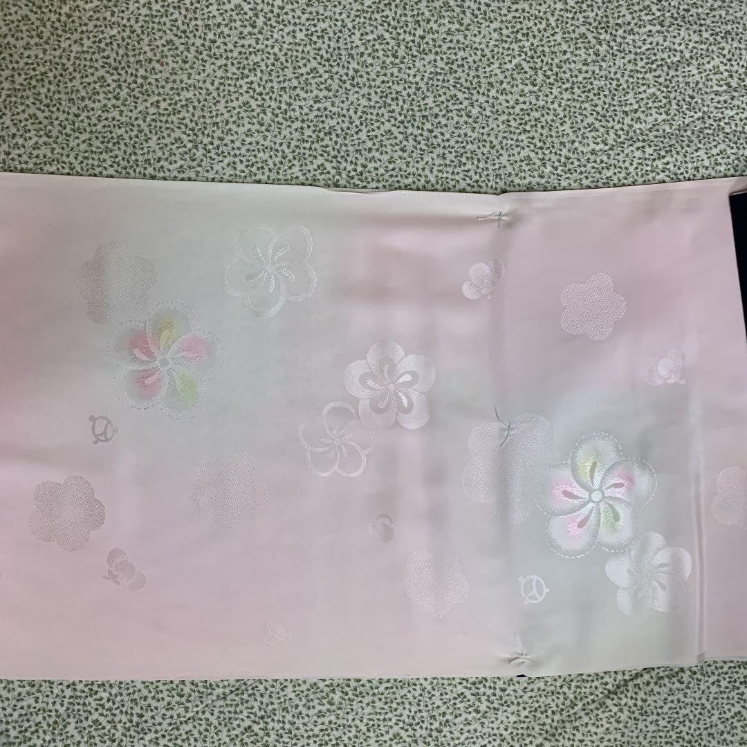 いピンクの⓻ 着物 小松紋綸子 dFqce-m35073743344 長襦袢地 ちりめん