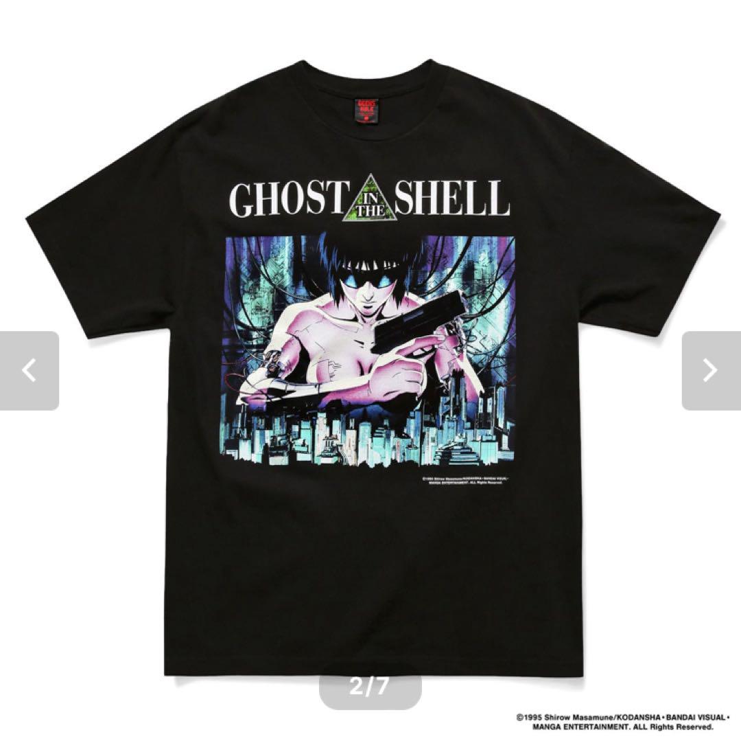 GHOST IN THE SHELL × GEEKS RULE 15 SILKSCREEN PRINTING T