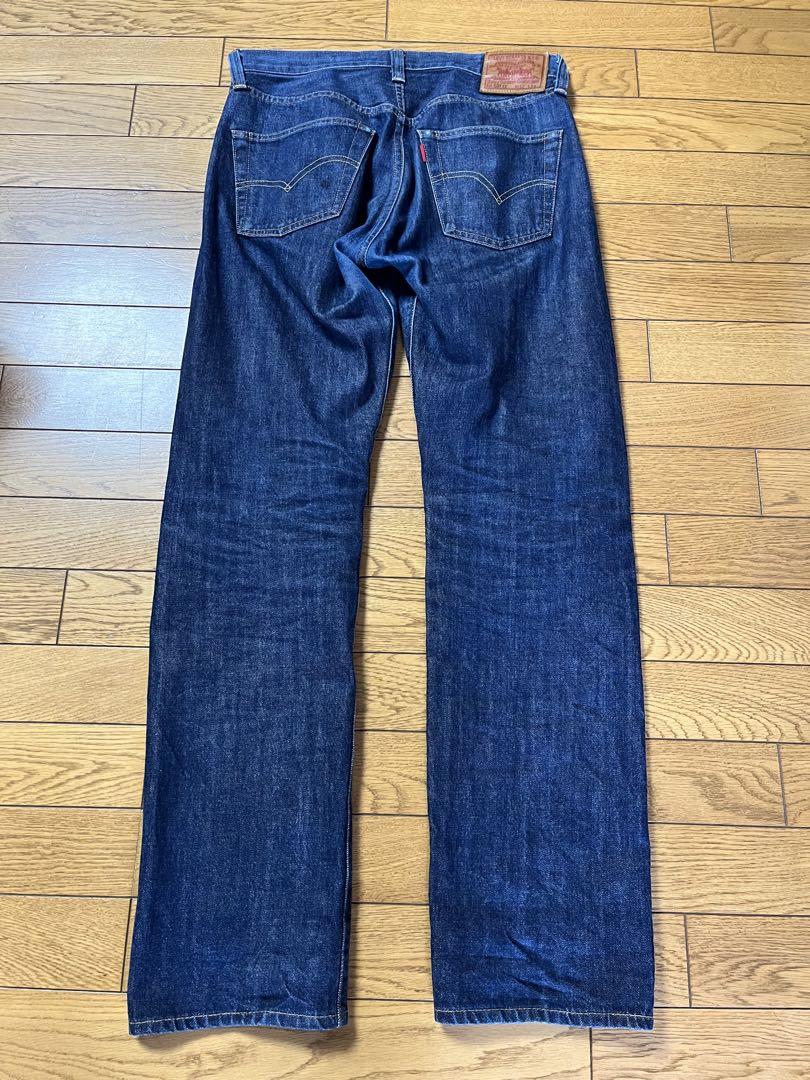 【濃紺】LEVI'SビッグＥ47501xx 1947モデル復刻 赤耳W32L34