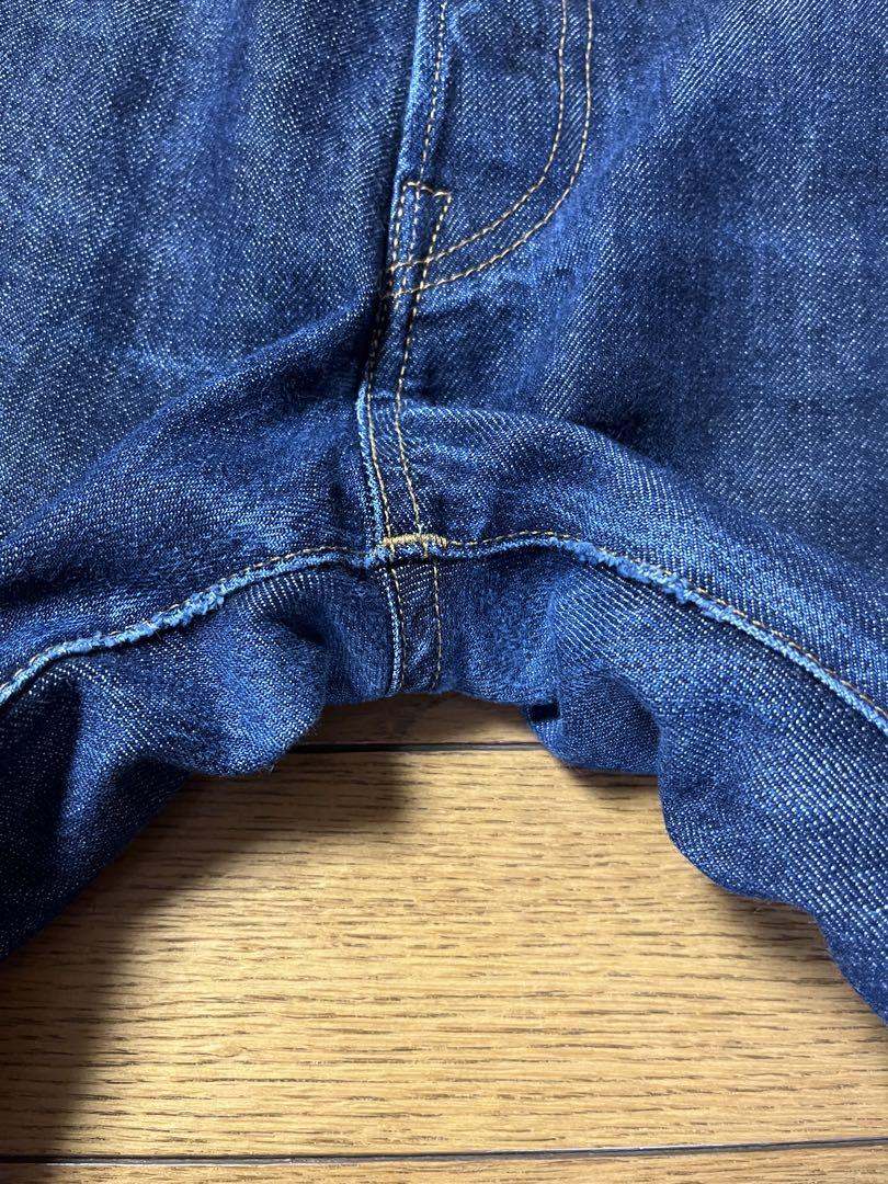 【濃紺】LEVI'SビッグＥ47501xx 1947モデル復刻 赤耳W32L34