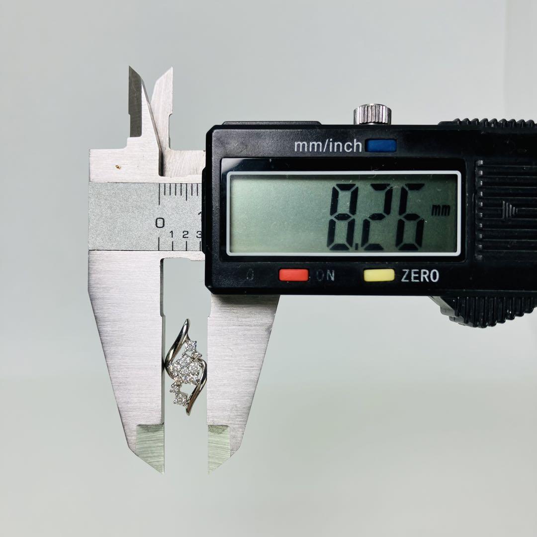 Pt900 ダイヤモンド ペンダントトップ D: 0.30ct