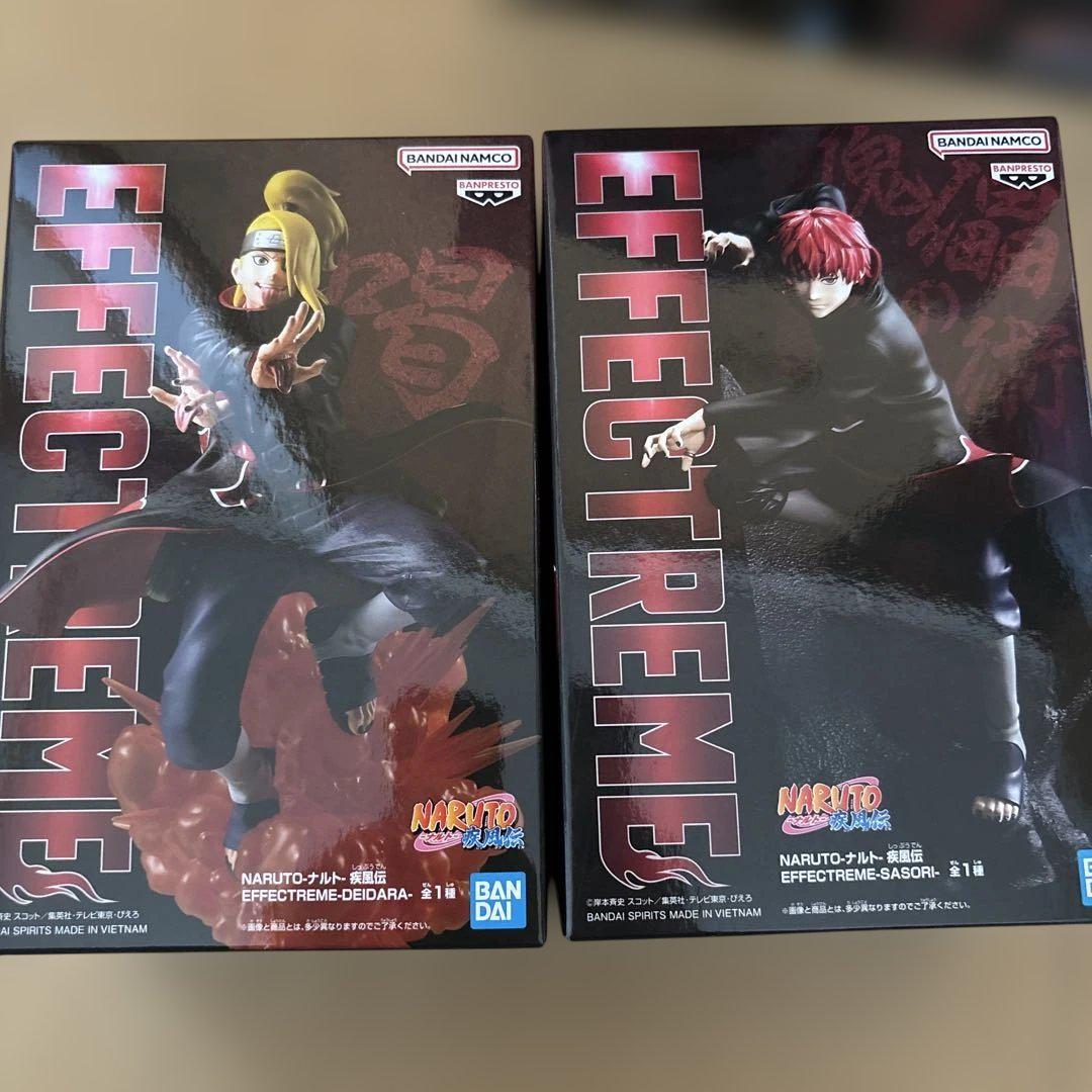 NARUTO EFFECTRIME DEIDARA SASORI 6体セット - メルカリ