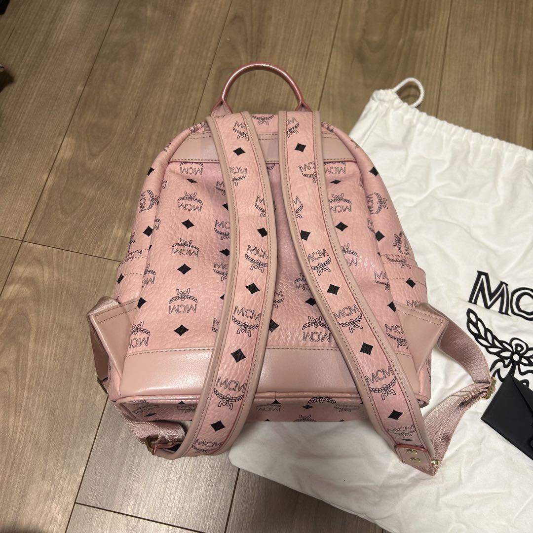 【日本製】 MCM エムシーエム 少女時代コラボ ピンク リュック バッグ