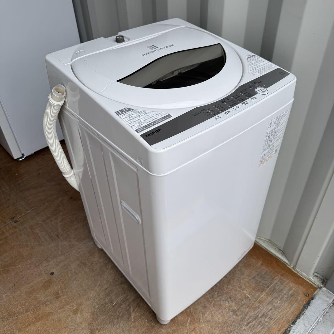 C7618☆2021年製美品☆シャープ冷蔵庫 右、左開き 東芝洗濯機