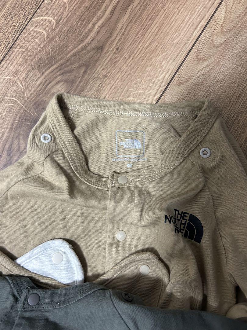 THE NORTH FACE ベビー ロンパース 2色セット