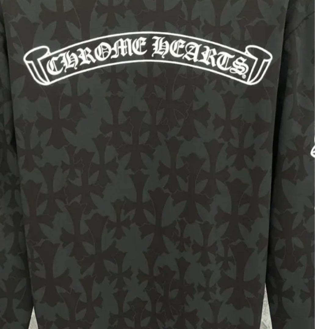 CHROME HEARTS ブラック スウェット 【S〜XL】