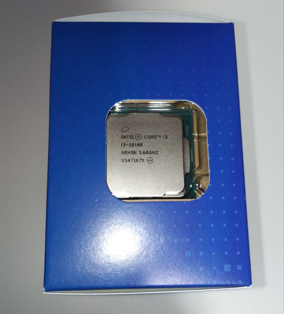新品・未開封】intel Core i3-10100 BOX LGA1200
