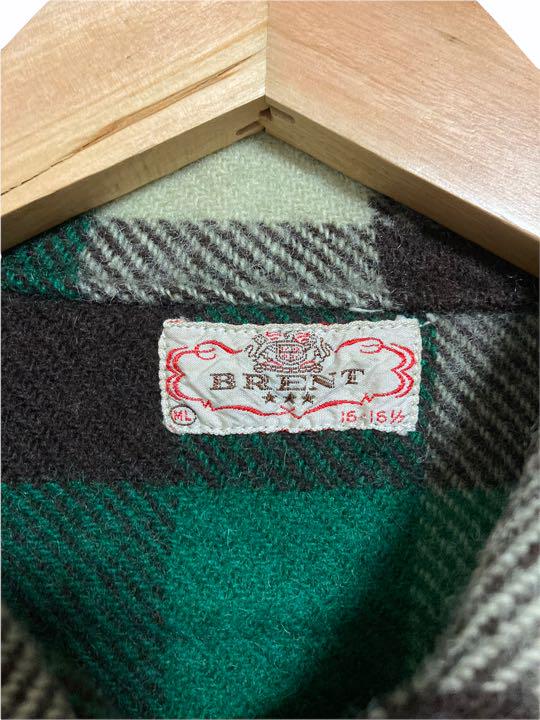 BRENT ビンテージ　50s バッファローチェック　テンダーロイン　ペンドル