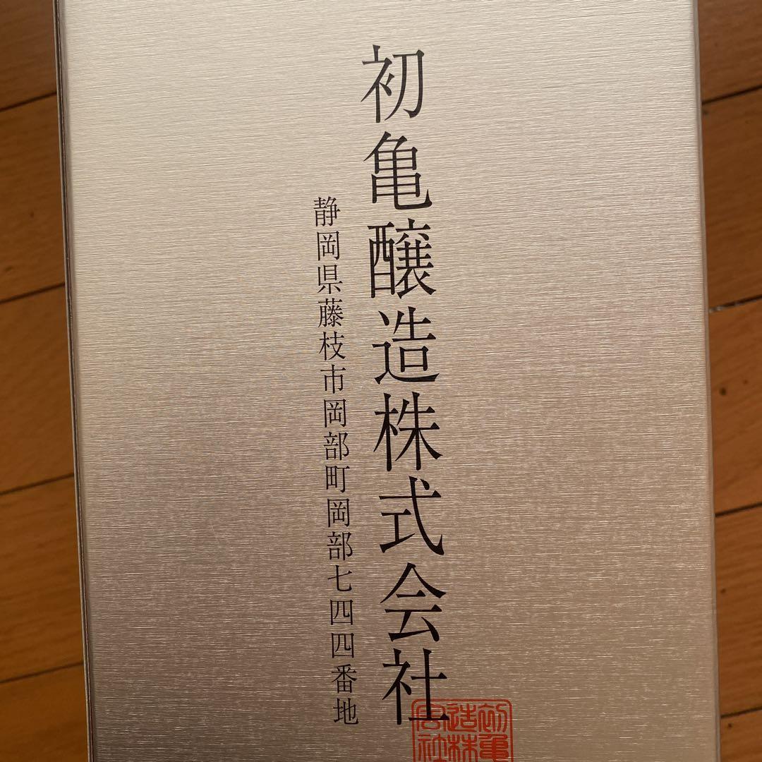 初亀醸造　亀　1.8ℓ純米大吟醸
