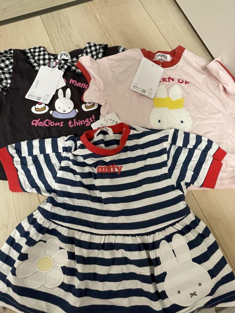 ベビー　キッズ　バースデイ　ミッフィー　Tシャツ　95 新品