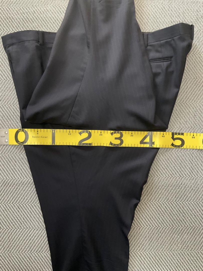 メンズネイビースーツ　上下セット　4XL