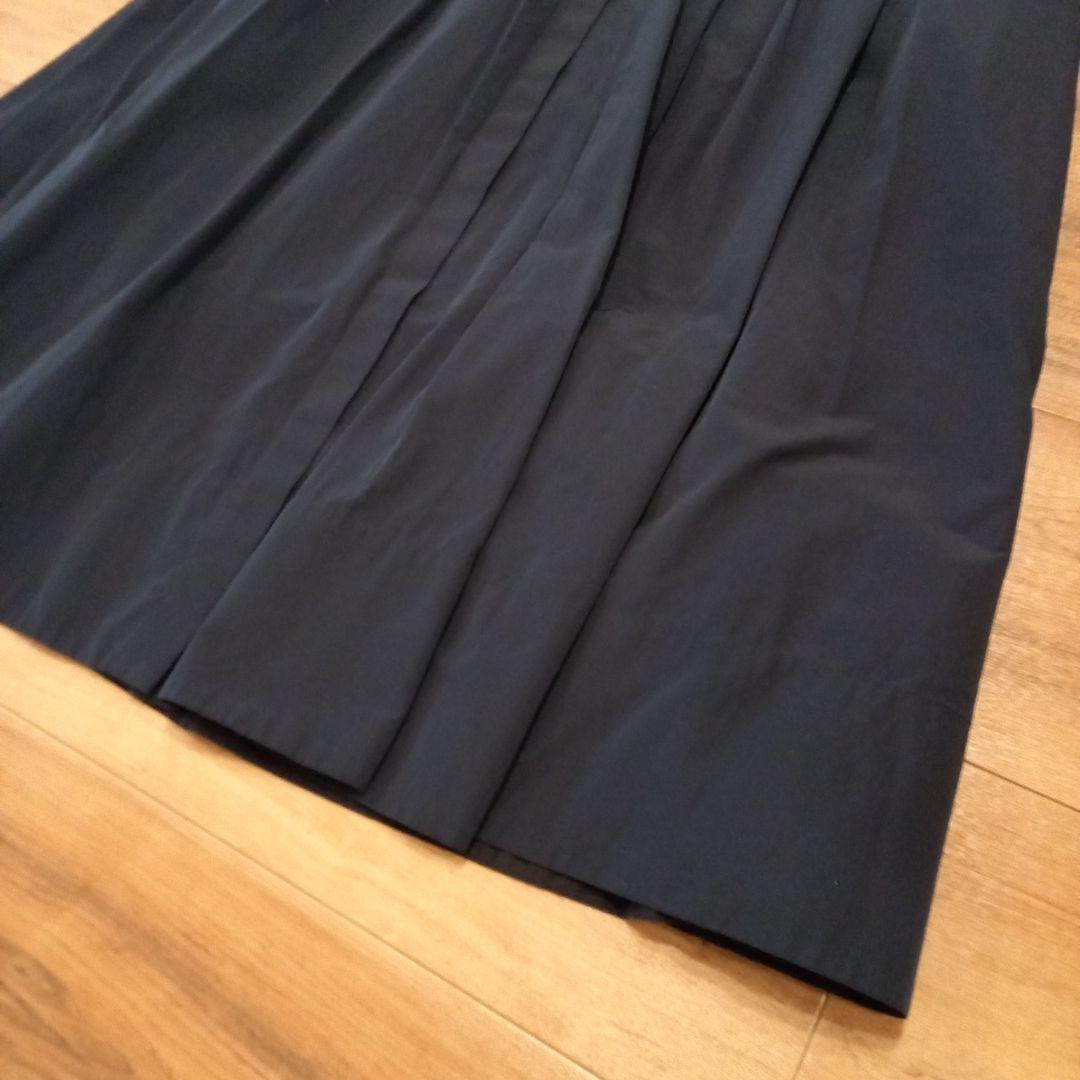ebure ナチュラルドライタフタ テントシルエット シャツ