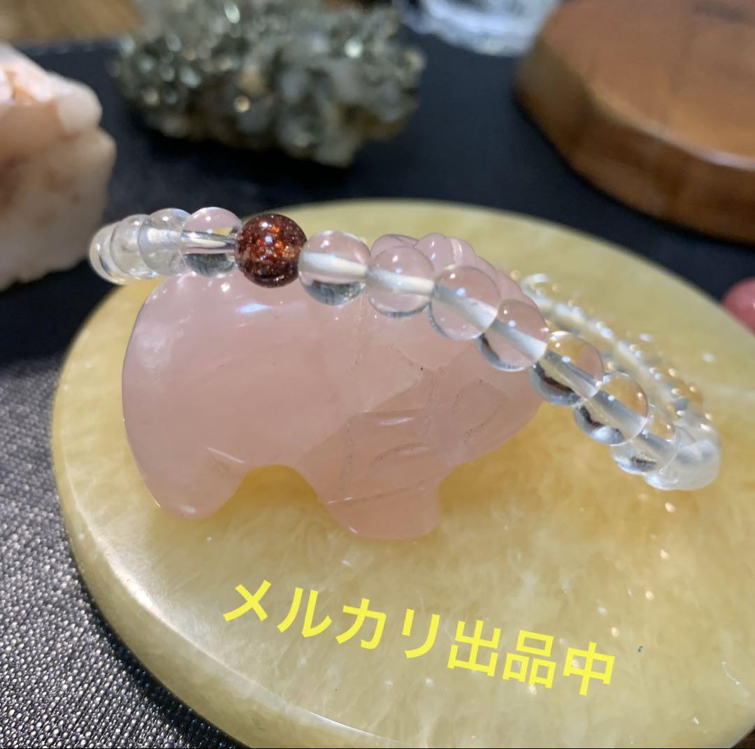 スーパーセブン ファイヤークォーツ マニカラン水晶 6mm 内周16 スーパーセブン ファイヤークォーツ マニカラン水晶 6mm 内周16