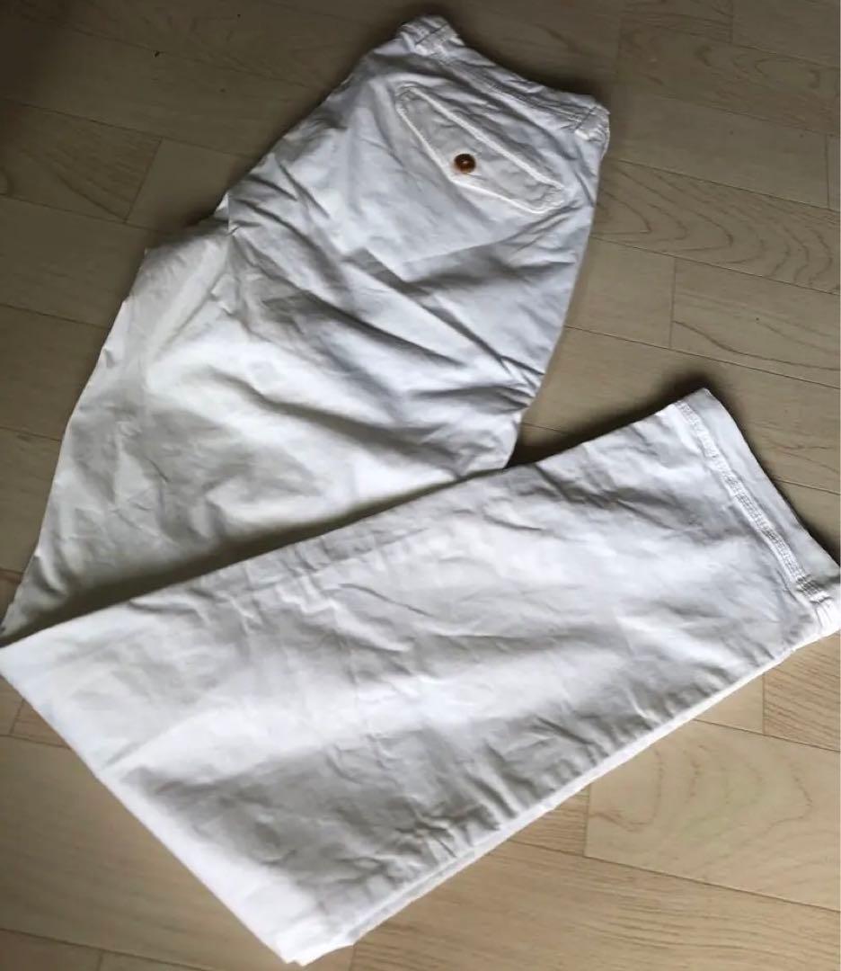 大人気 真夏使用 BRIGLIA1949 ブリリア1949 ホワイトパンツ