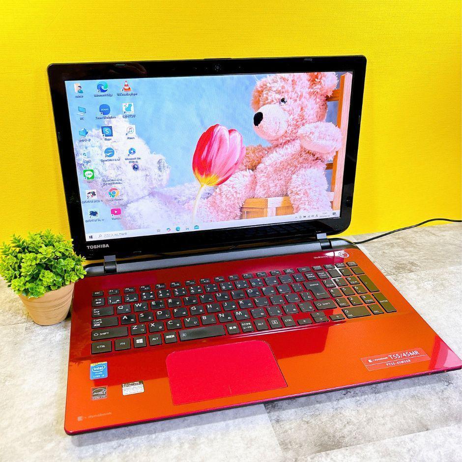 ⅰ3＆新品SSD256GB＆メモリ8GB✨東芝カメラ付きノートパソコン✨薄型PC