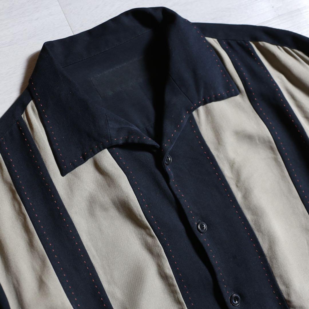 デザイン◎ 90s~ Nat Nast Rayon 100% Shirt