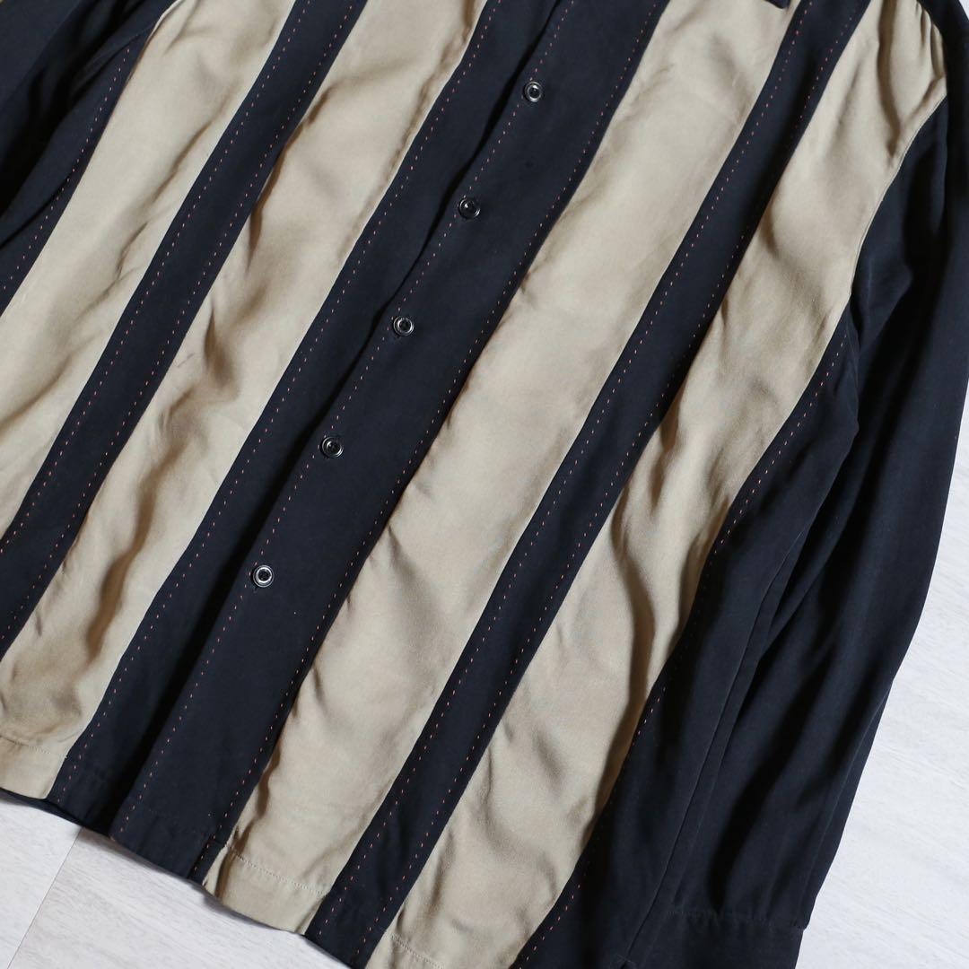 デザイン◎ 90s~ Nat Nast Rayon 100% Shirt