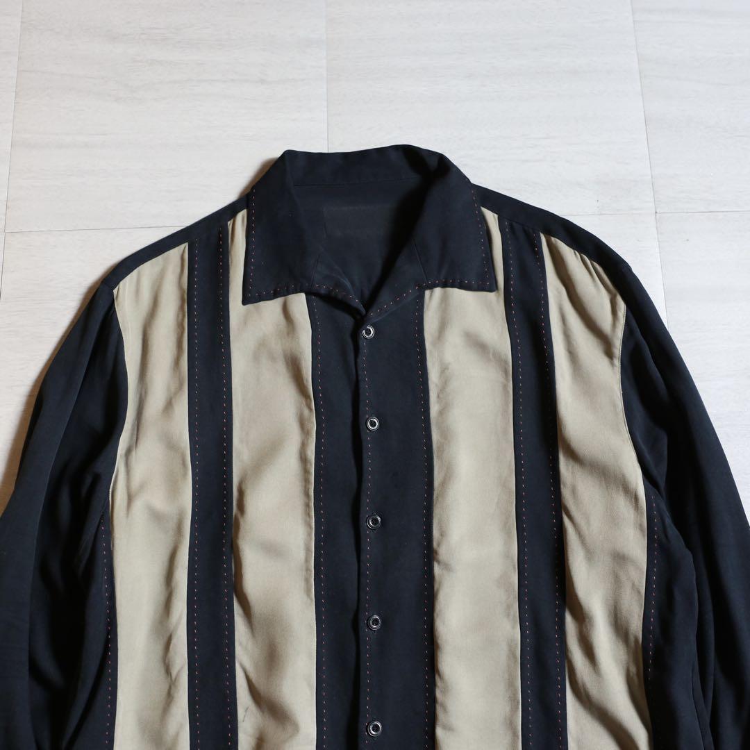 デザイン◎ 90s~ Nat Nast Rayon 100% Shirt