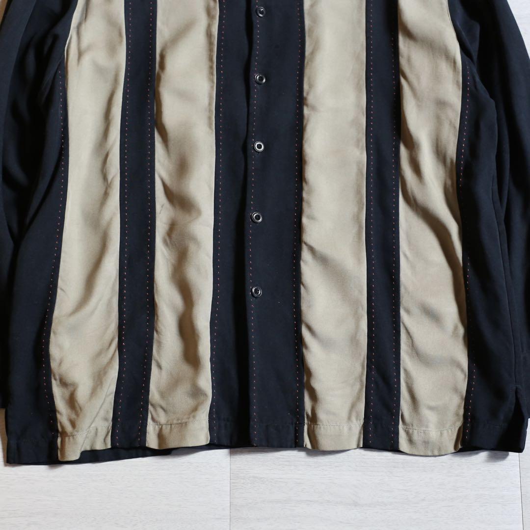 デザイン◎ 90s~ Nat Nast Rayon 100% Shirt