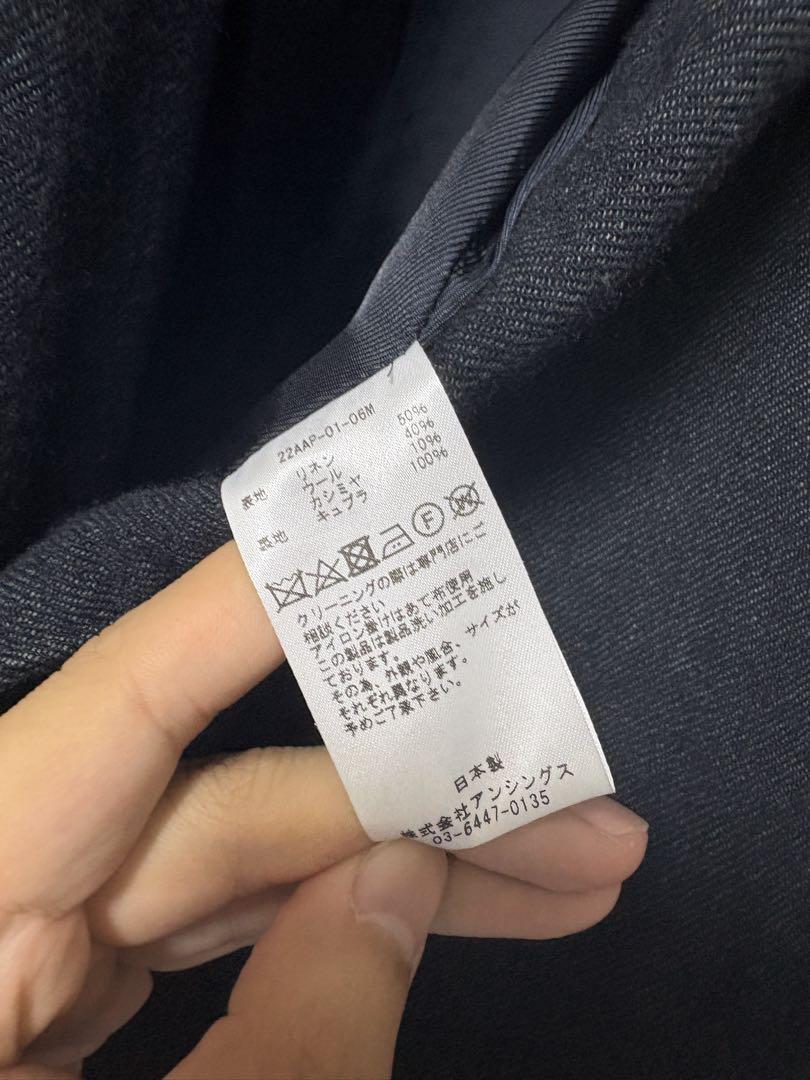 ジャケット・アウター a.presse double breasted jacket 22AW