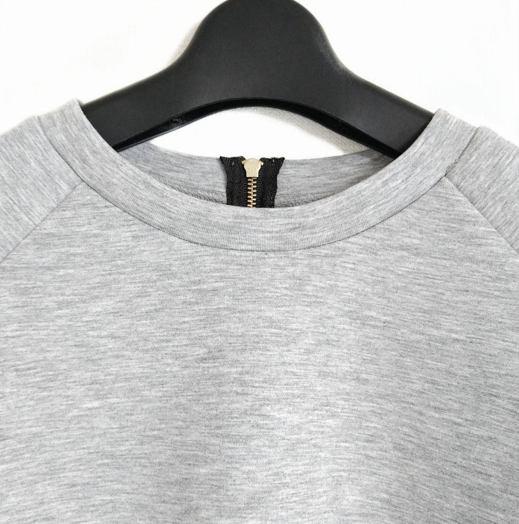 UNFILO BEAUTY FORM JERSEY バックZIPプルオーバー