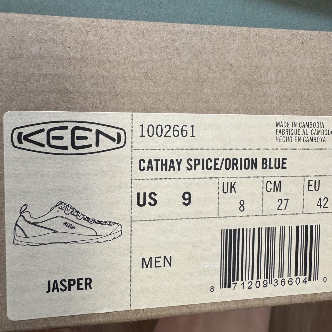 未使用品　KEEN キーン JASPER 27cm ジャスパー 1002661