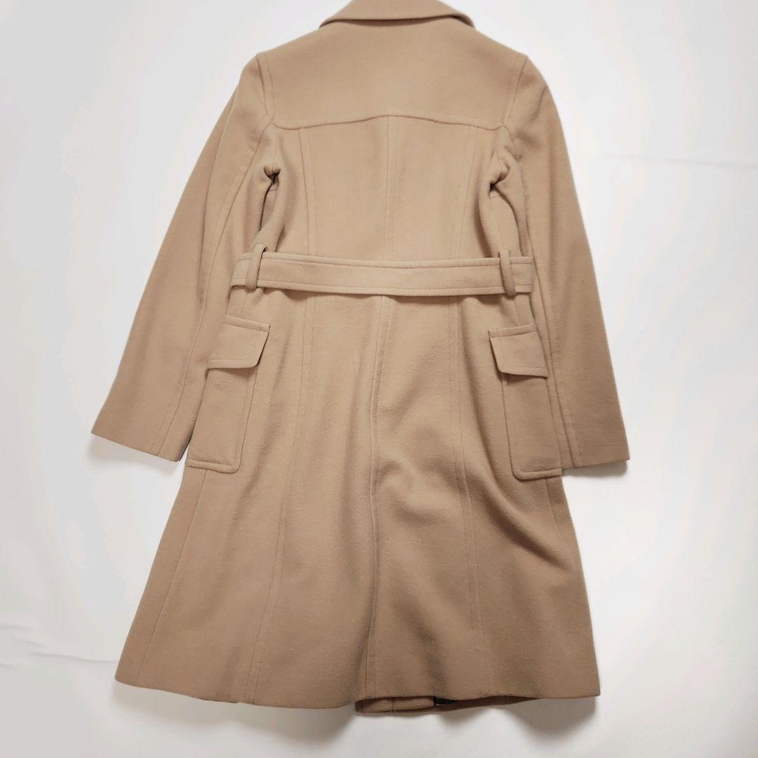 美品✨バーバリーブルーレーベル アンゴラ混ウールロングコート