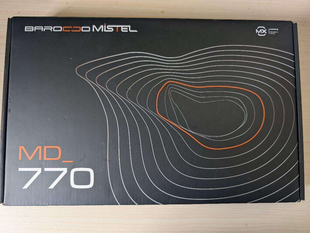 Barocco MISTEL MD770 静音赤軸