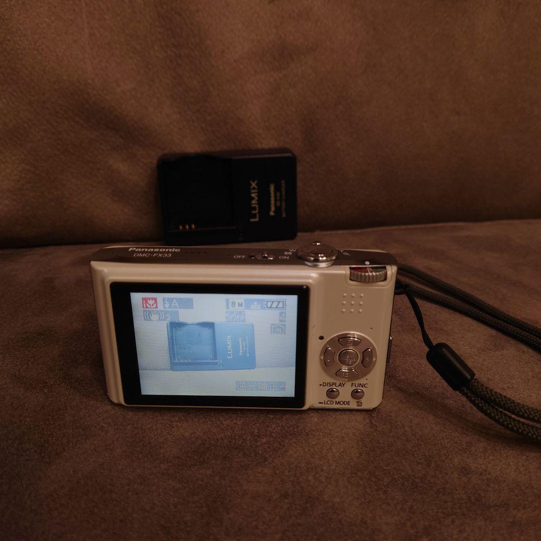 PanasonicルミックスLUMIX DMC-FX33-Wホワイト - メルカリ