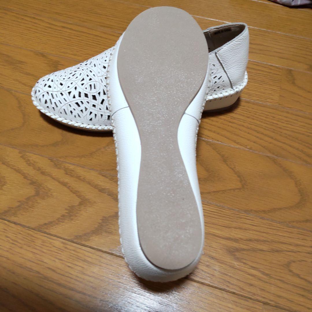 新品◆KISKOキスコ【23、2E】レースカッティングシューズ. クッション底