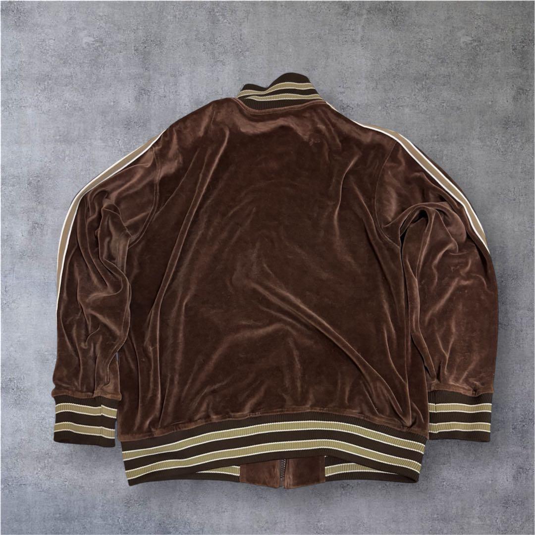 ベロアトラックジャケットM VANS